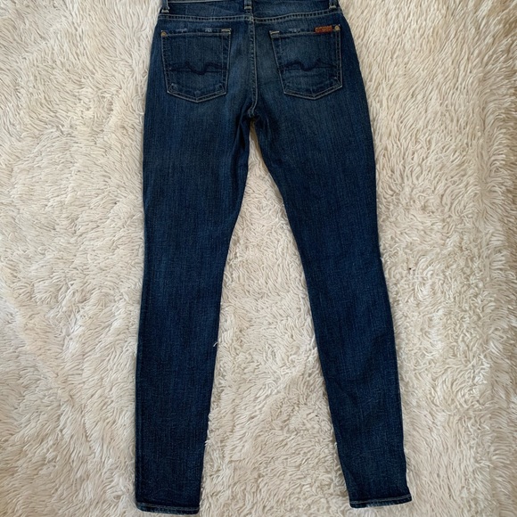🦋7 for all mankind skinny jeans - Picture 5 of 6